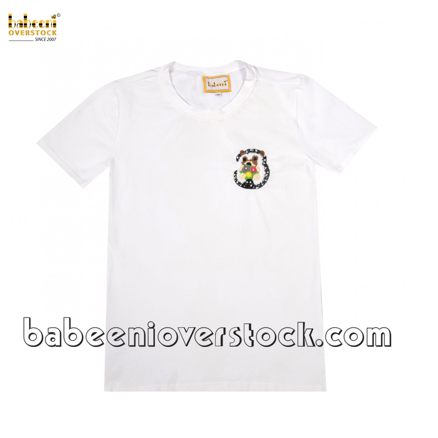 Hedgehog hand-embroidery Women T-shirt - BB2204